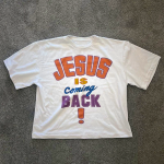 Jesus is Coming Back Christian T-Shirt - Bold Faith Statement
