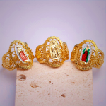 3colors Our Lady of Guadalupe Ring: Understated Elegance Meets Timeless Symbolism
