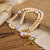 PRAYERFUL FAITH: Handmade Wooden Ceramics Beads Miraculous Medal Rosary