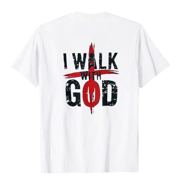 Christianartworkshop I'll Walk With God T-Shirt