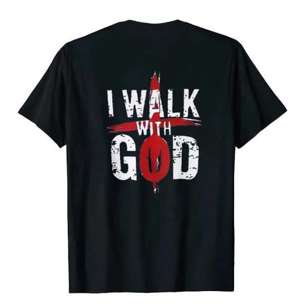 Christianartworkshop I'll Walk With God T-Shirt