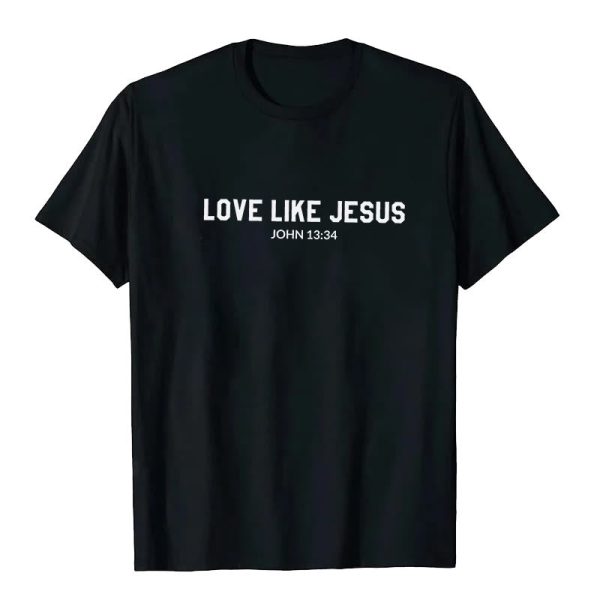 Christianartworkshop Love Like Jesus T-Shirt