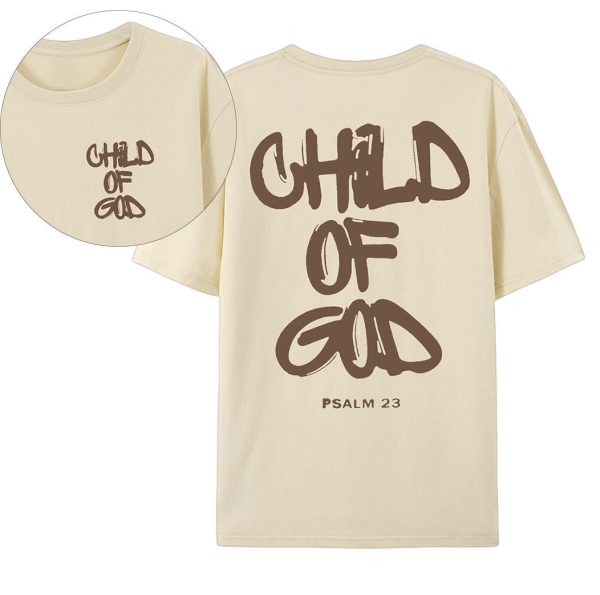 Christianartworkshop Child of God T-shirt