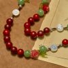 Christianartworkshop Handmade Rosary with Blood Dragon Wood Beads and Crucifix – A Symbol of Spiritual Bond and Devotion