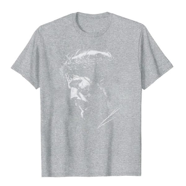 Christianartworkshop Jesus Crown of Thorns T-shirt