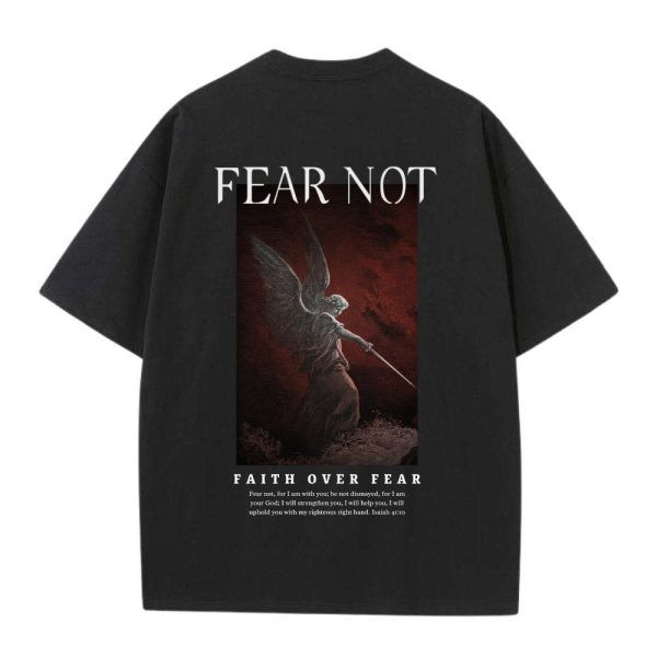 Christianartworkshop "FEAR NOT" Short Sleeve T-shirt