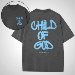 Christian Artworkshop CHILD OF GOD Washed T-Shirt