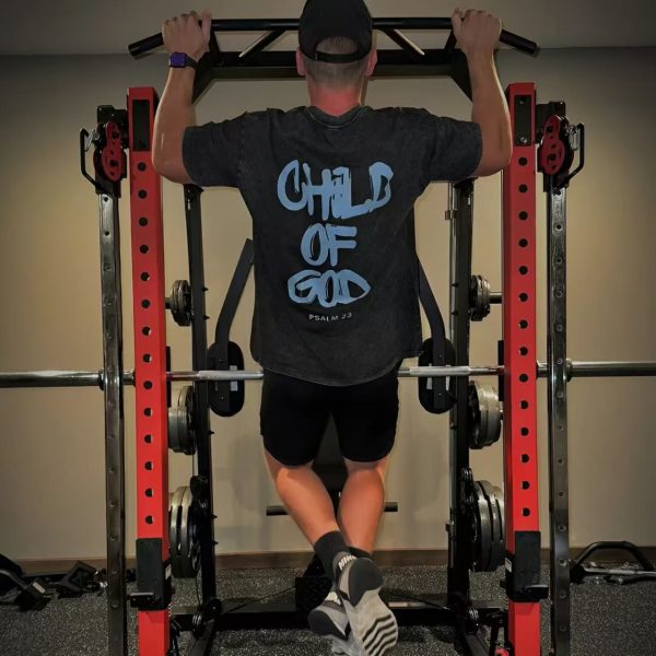 Christianartworkshop "CHILD OF GOD" Washed T-Shirt