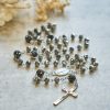 Colorful Shiny Black Crystal Radiant Faith Rosary: A Spiritual and Aesthetic Delight