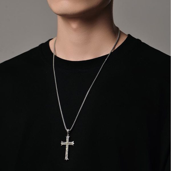 925 Sterling Silver Classic & Vintage Crucifix Tree of Life Necklace: A Symbol of Spirituality and Vitality