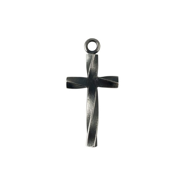 999 Sterling Silver Cross Necklace: A Touch of Elegant Edge