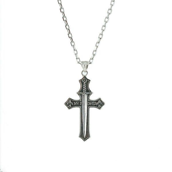 925 Sterling Silver Vintage & Classic Crucifix Life's Victory Necklace: Emblem of Divine Triumph