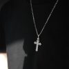 925 Sterling Silver Vintage & Classic Crucifix Life's Victory Necklace: Emblem of Divine Triumph