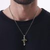 925 Sterling Silver 2styles Vine Crucifix Necklace: Unleashing Your Dark Personality