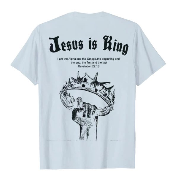 Christianartworkshop Jesus is King T-shirt