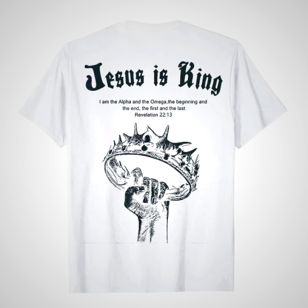 Jesus is King Christian T-Shirt | Unisex Graphic Tee