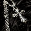 925 Sterling Silver Modern & Minimalist Crucifix Necklace: Simple Design for the Devout