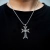 925 Sterling Silver Celtic Crucifix Necklace: A Timeless Blend of Faith and Artistry