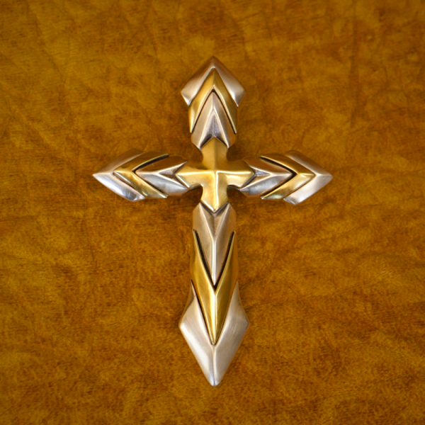 925 Sterling Silver Vintage & Classic Cross Necklace: A Modern Interpretation of the Sacred Sigil