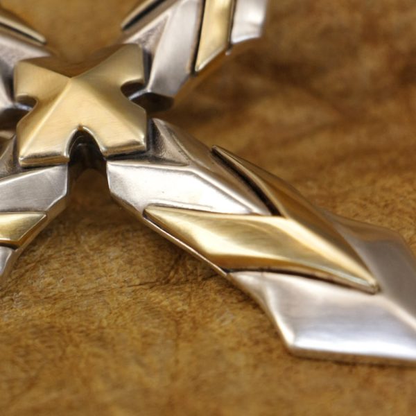 925 Sterling Silver Vintage & Classic Cross Necklace: A Modern Interpretation of the Sacred Sigil