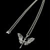 925 Sterling Silver Vintage & Classic Cross Wings Necklace: A Blend of Retro Charm and Divine Grace