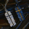 999 Sterling Silver Vintage & Classic Cross Necklace: Symbol of Faith with Retro Allure