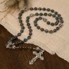 Christianartworkshop Divine - Inspired Lake - Blue Cloisonné Rosary: A Christian's Spiritual Anchor