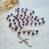 6mm Purple Agate Rosary: A Reminder of God's Regal & Divine Nature