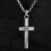 925 Sterling Silver Classic & Minimalist Cross Necklace: A Subtle and Sacred Symbol of Faith