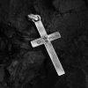 925 Sterling Silver Classic & Minimalist Cross Necklace: A Subtle and Sacred Symbol of Faith