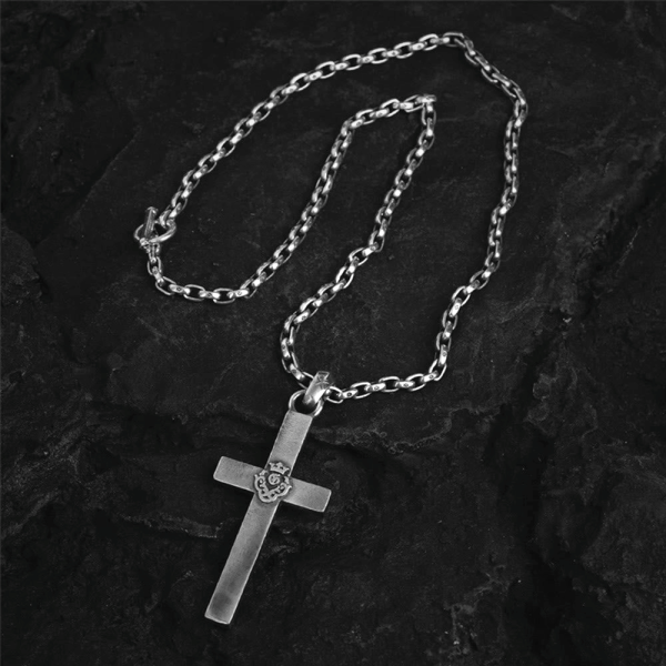925 Sterling Silver Classic & Minimalist Cross Necklace: A Subtle and Sacred Symbol of Faith
