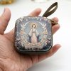9 Patterns Cartoon Style Square Rosary Cases: A Beautiful Blend of Faith and Function