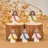 Christianartworkshop 5/10/20/30pcs Glow-in-the-dark Colorful Mini Jesus Figurine with Jesus Love you