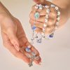 Handmade Floral Lily of the Vally Beads Rosary: Divine Peace Gem