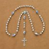 PRAYERFUL FAITH: Handmade Floral Lily of the Vally Beads Rosary