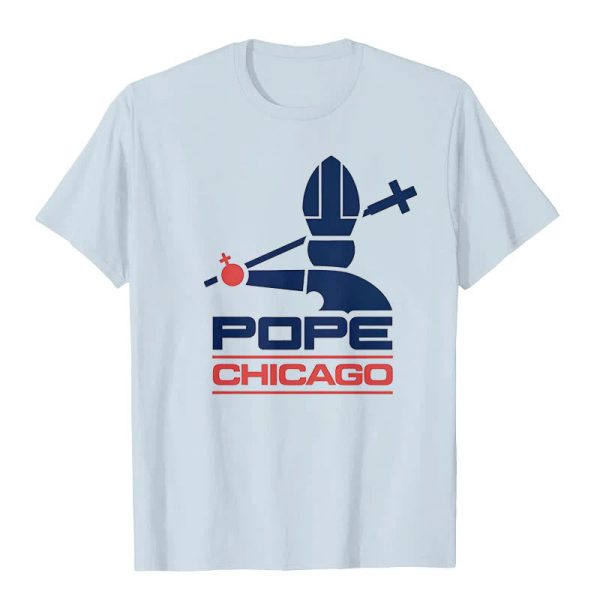 Christianartworkshop Pope Chicago Round Neck T-shirt