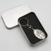 Christianartworkshop Artistic Metal Crafted St. Christopher Keychain: Heirloom of Traveler's Blessings