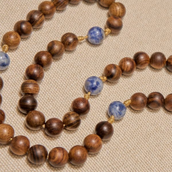 Christianartworkshop Virgin Mary & Crucifix of Wooden and Ceramics Beads Blessed Devotion Rosary