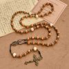 PRAYERFUL FAITH: Exquisite Rose Beads with Miraculous Medal Rosary