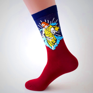 Christian Artworkshop He Has Risen Jesus Socks - One Size Fits Most