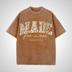 Christian Artworkshop 'Made for More' Washed T-Shirt