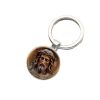 Classic Style Divine Jesus with Crown of Thorns Keychain: Timeless Symbol of Spiritual Redemption