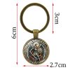Soulful Light Shadow St. Michael the Archangel Keychain: Profound Sign of Spiritual Defense
