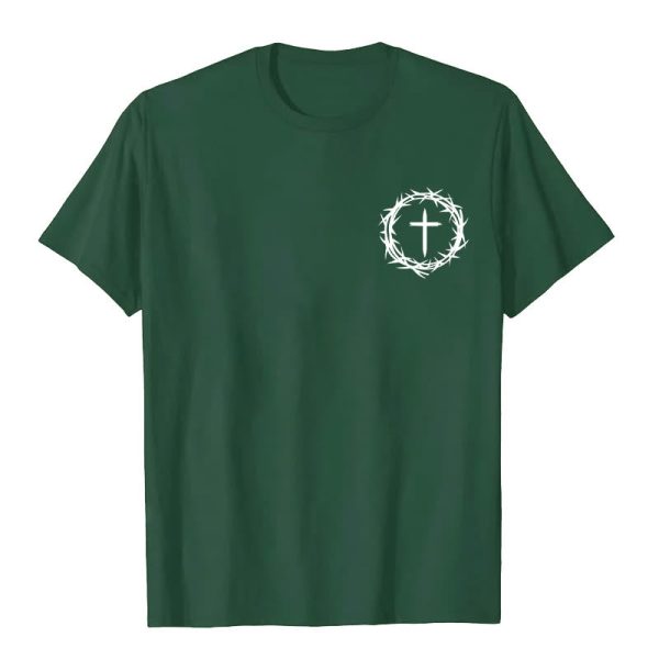 Christianartworkshop A Lot Can Happen In 3 Days Thorn Crown Cross Unisex T-shirt