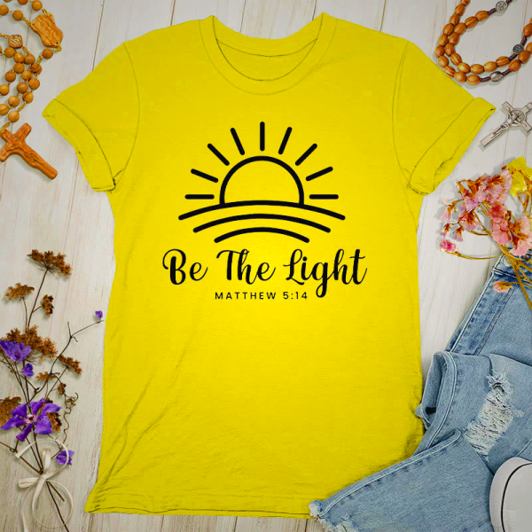 Christian Artworkshop Be the Light Women's T-Shirt