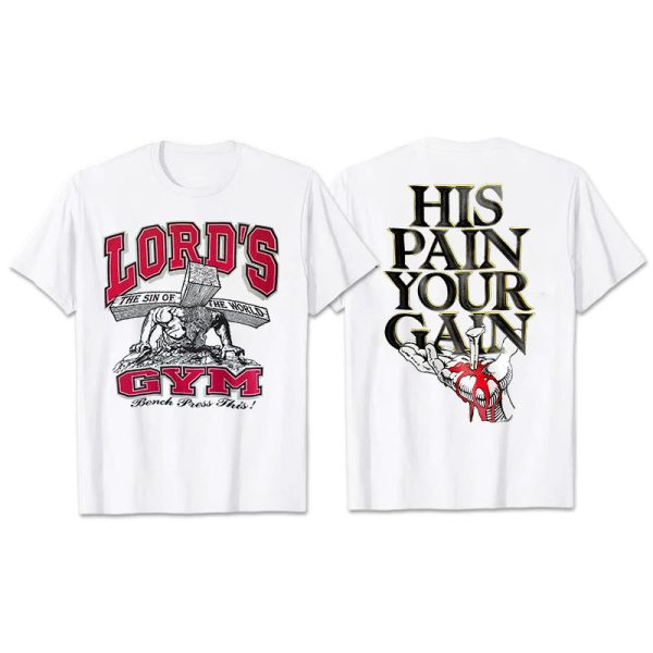 Christianartworkshop His Pain Your Gai T-shirt