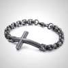 Christian Artworkshop Multicolor Cross Bracelet - Minimalist Faith Design