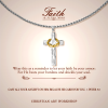 FAITH AS YOUR ARMOR: Jesus Crown Of Thorns Cross Sacred Necklace