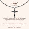 FAITH AS YOUR ARMOR: Crucifix Pendant Charm Necklace