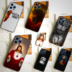 Sacred Jesus Portrait Phone Case: A Divine Guardian for Your Device